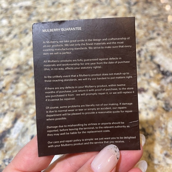 Mulberry Vintage Roxanne Darwin - Picture 9 of 10